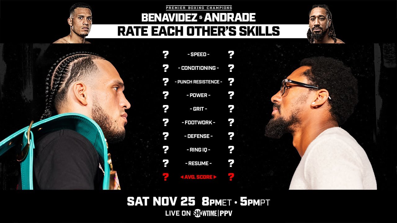 Benavidez vs Andrade Stats: A Breakdown of Their Strengths and Weaknesses.