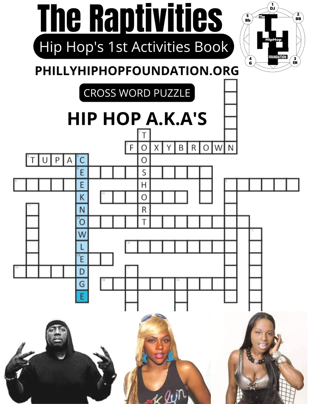 Hip-hop genre crossword: a fun quiz for all fans.