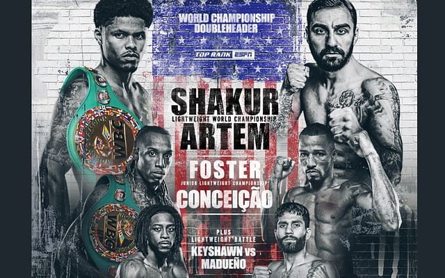 Shakur vs Artem Full Card: Where to Watch and What Time It Starts