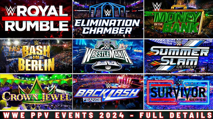 2024 WWE Pay-Per-View Schedule: Your Complete Guide to Every Event.