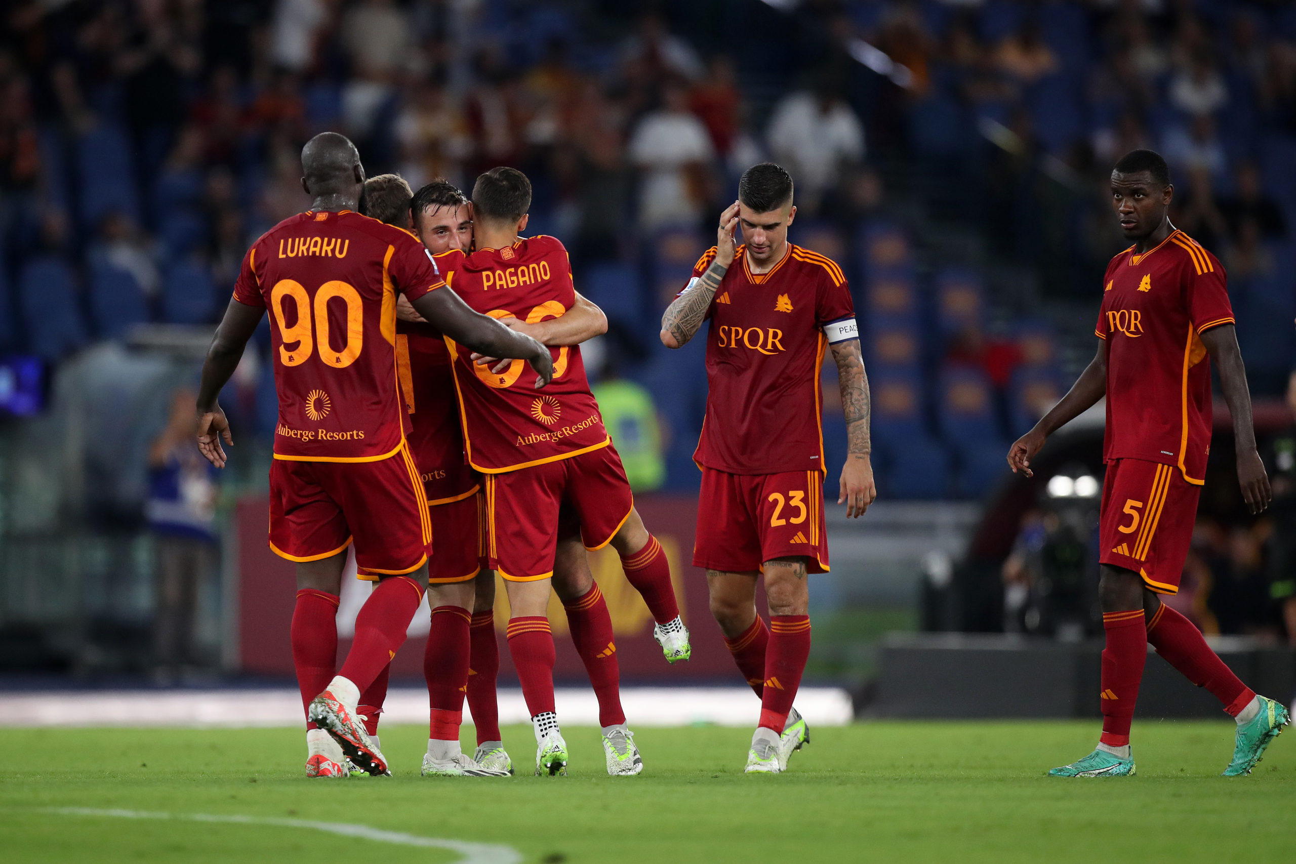 Find out all Player Ratings after Frosinone Calcio vs AS Roma Game.