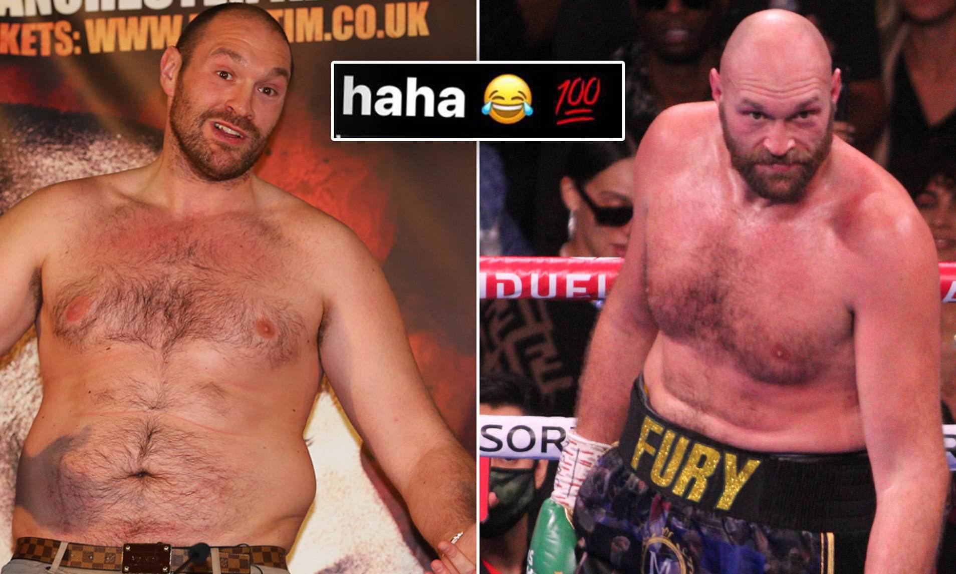 Tyson Fury Fat Photos: The Boxers Weight Gain Journey