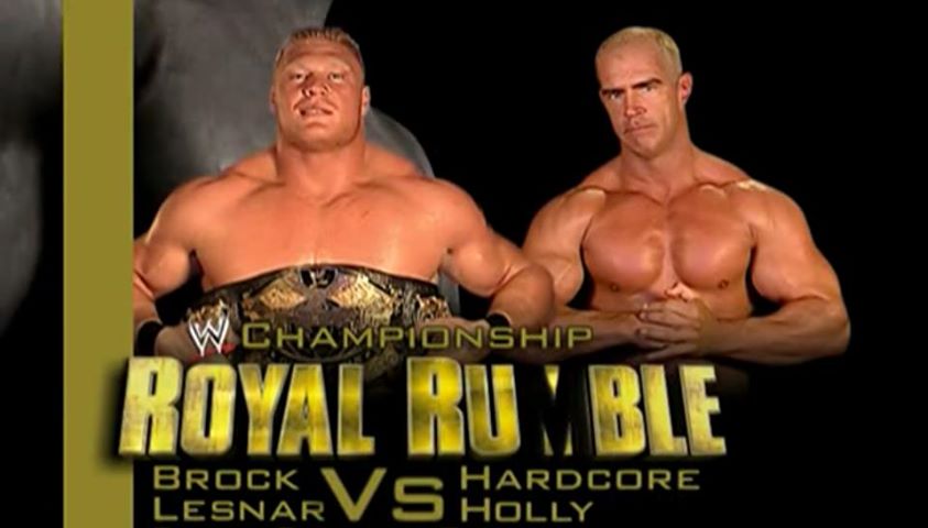 That Time Brock Lesnar Faced Hardcore Holly: A Look Back at the Feud