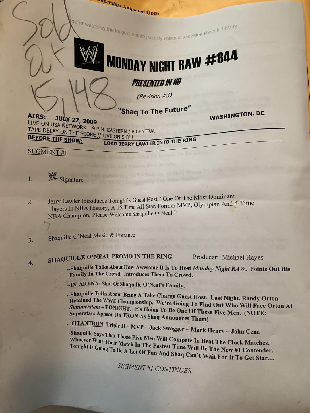 WWE Script Leaked: The Impact of a Script Getting Out.