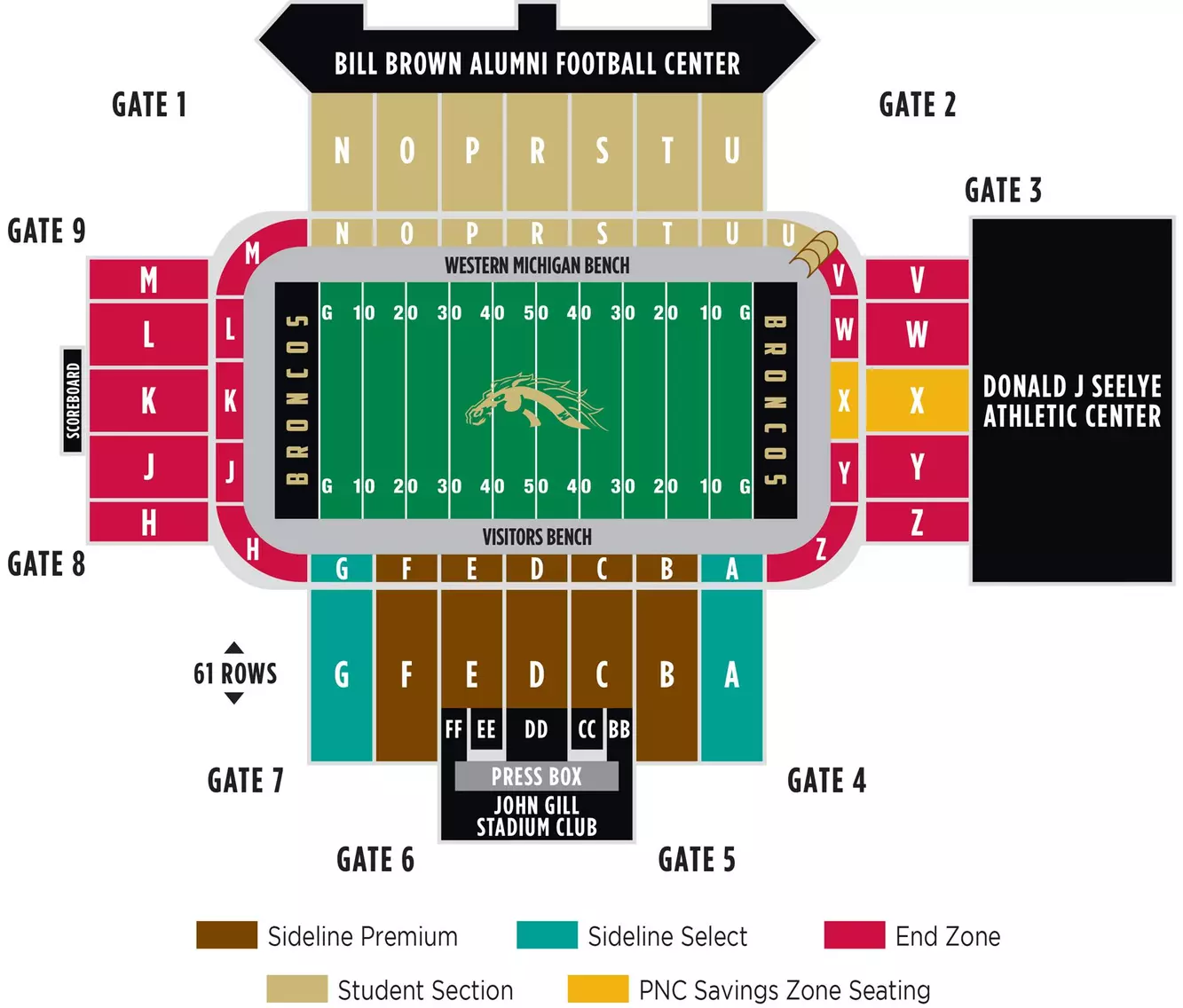 Explore Waldo Stadium Seating Chart: Dont Miss any game!