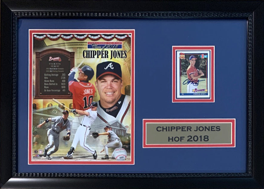 Signed Chipper Jones: Get Authentic Memorabilia & Collectibles Now!