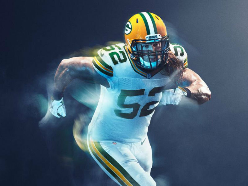 Green Bay Packers Unveil New Color Rush Uniform Design.